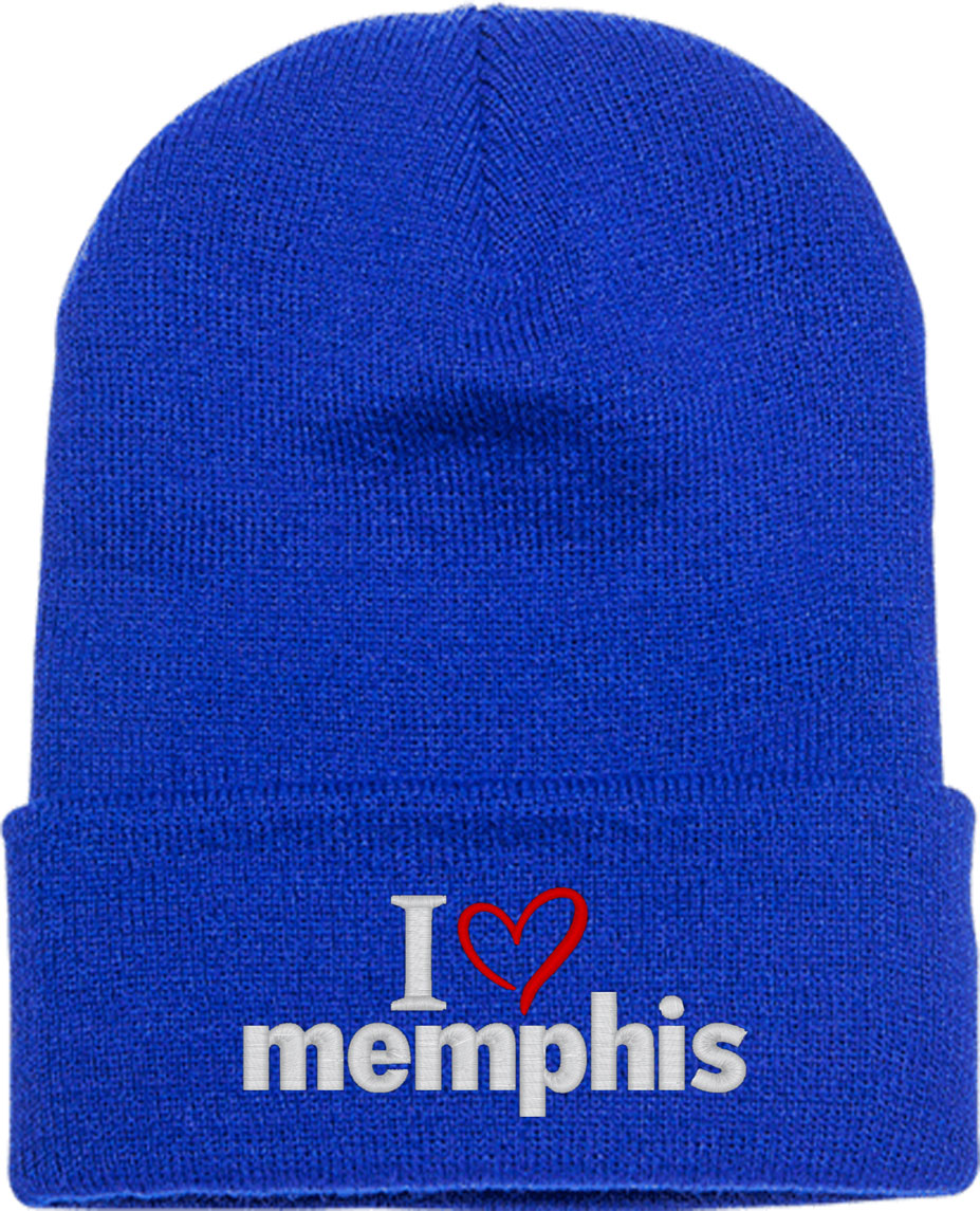 I Love Memphis Knit Beanie