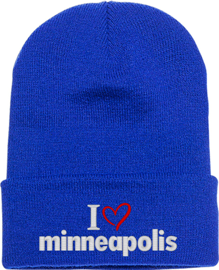 I Love Minneapolis Knit Beanie