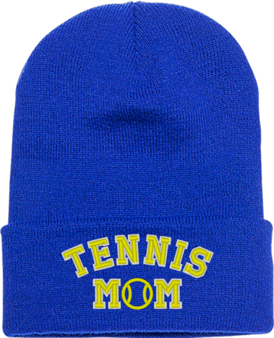 Tennis Mom Knit Beanie