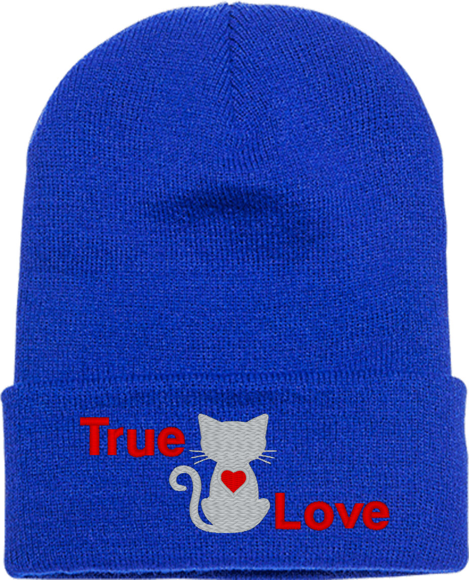 True Love Cat Knit Beanie