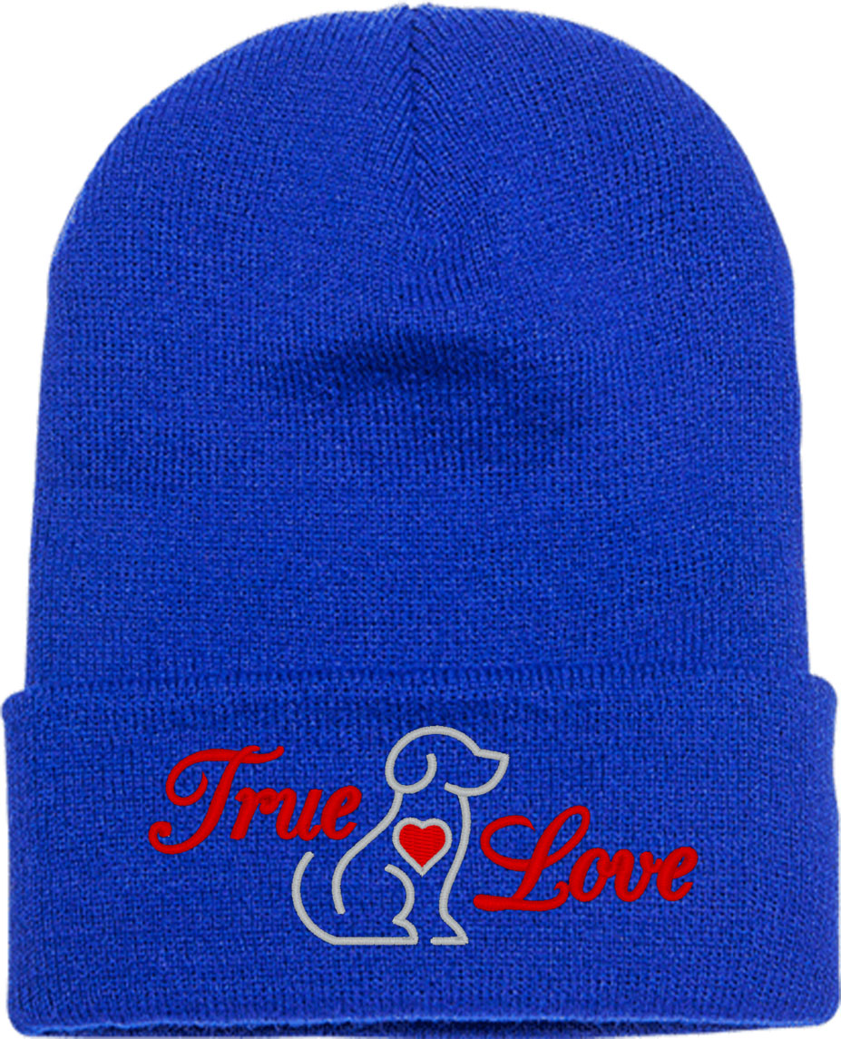 True Love Dog Knit Beanie