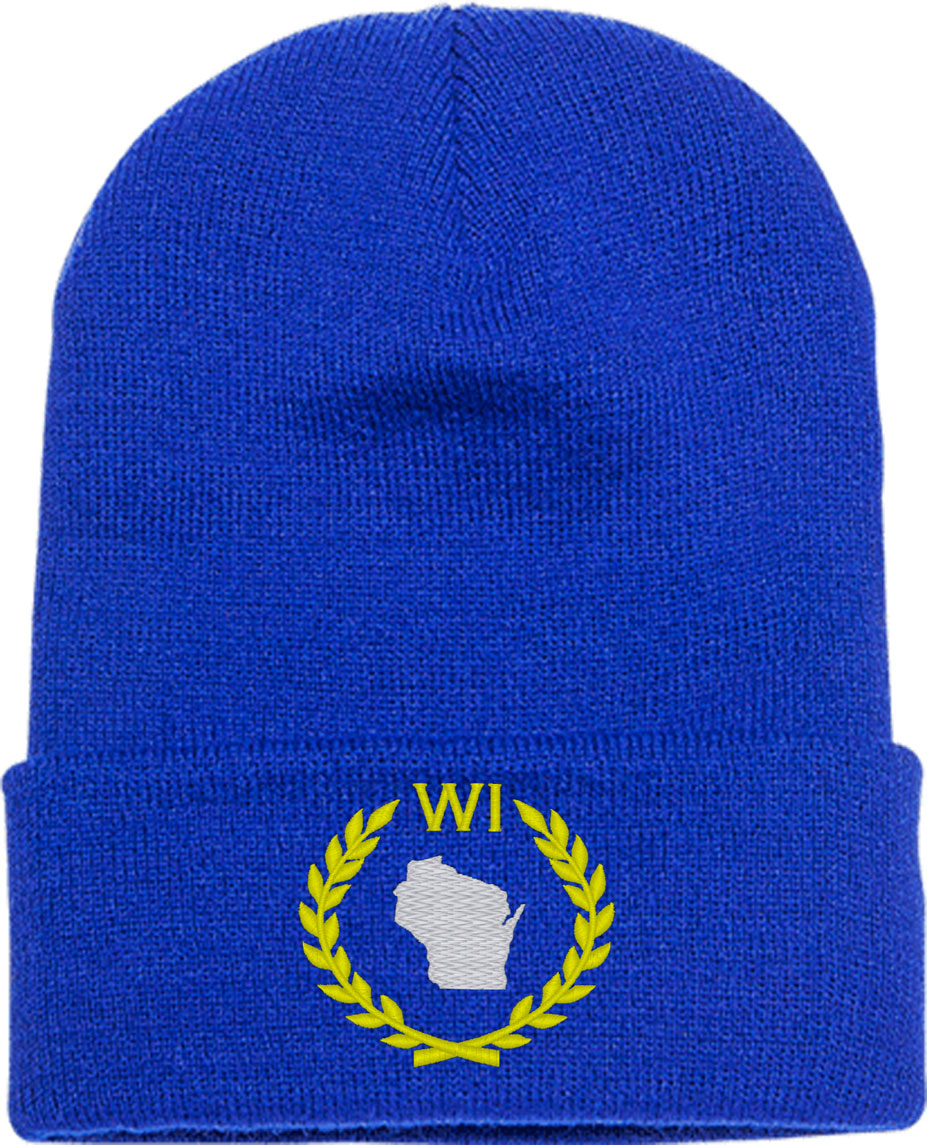 Wisconsin State Knit Beanie