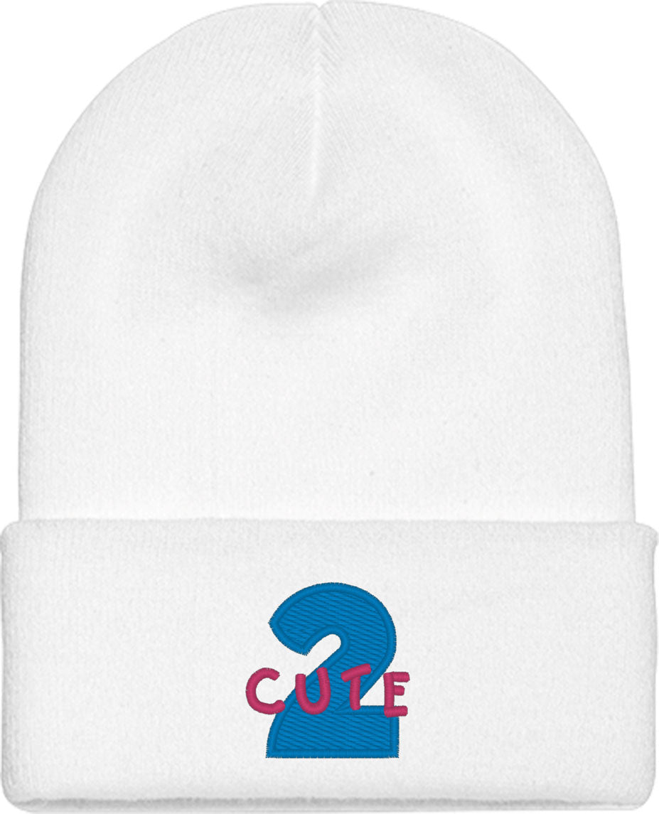 2 Cute Too Cute Knit Beanie