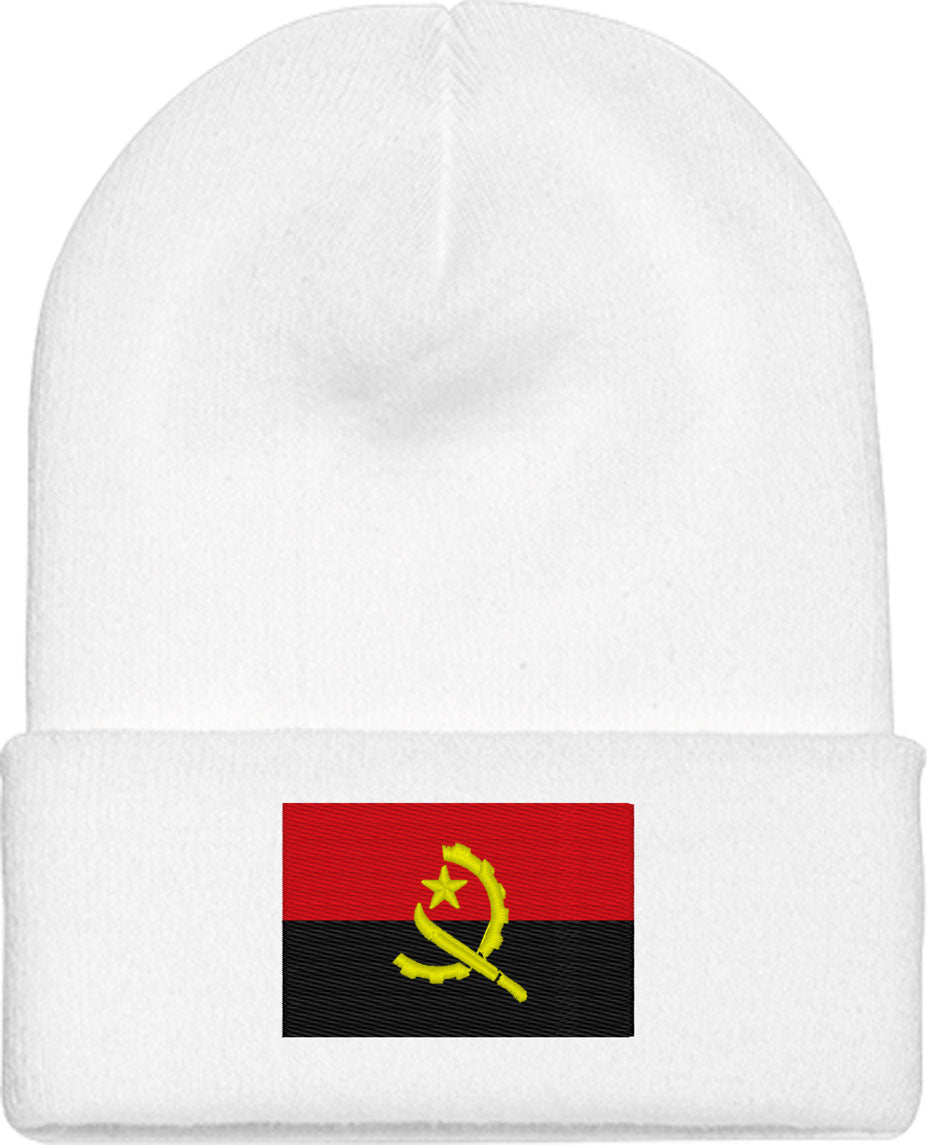 Angola Flag Knit Beanie