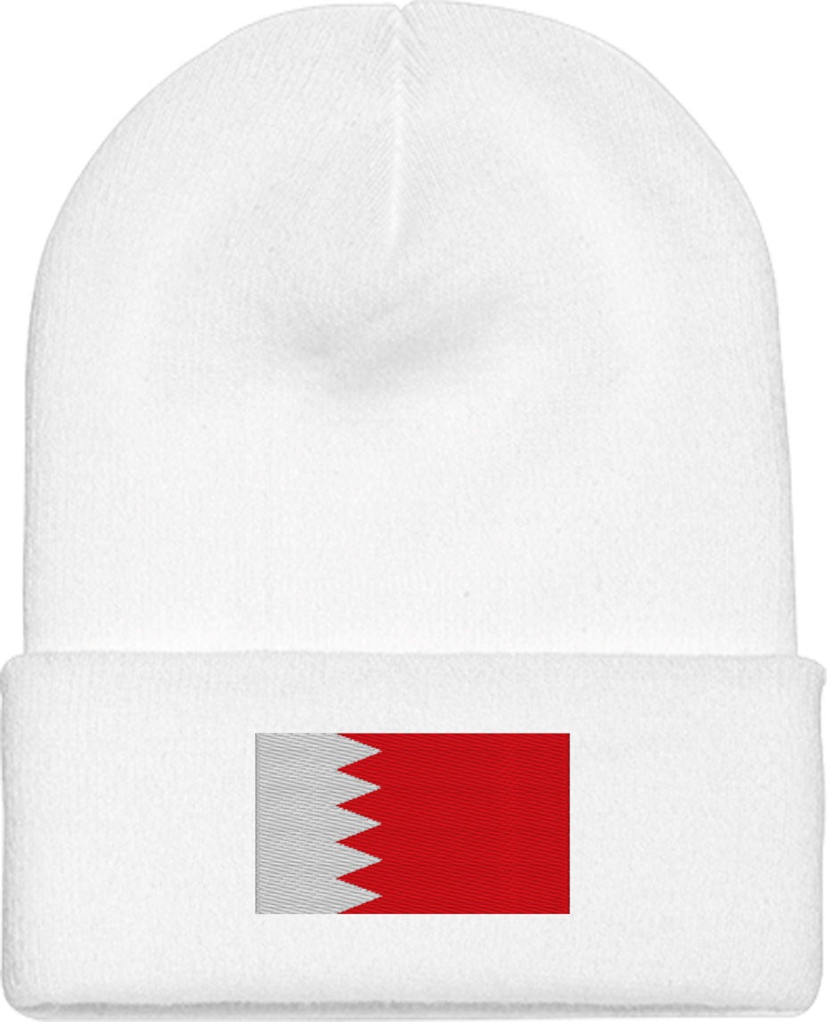 Bahrain Flag Knit Beanie