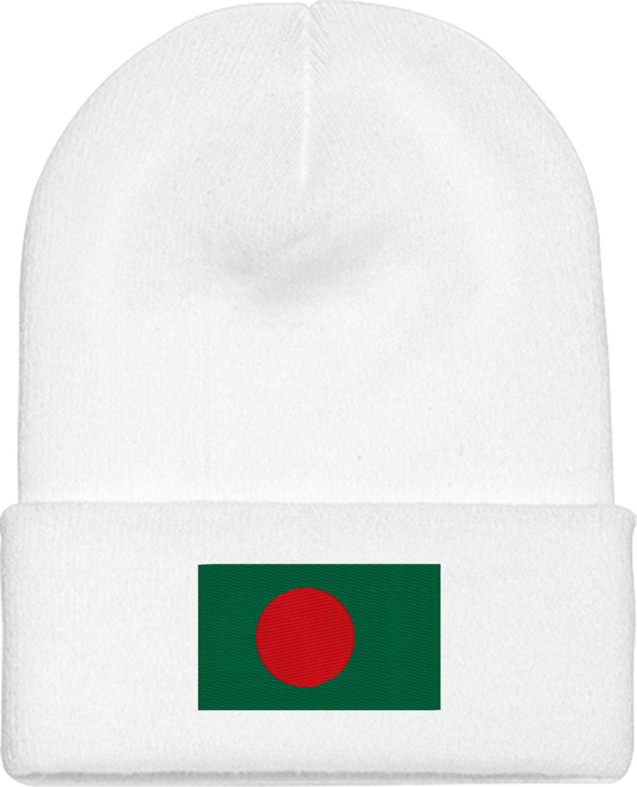 Bangladesh Flag Knit Beanie