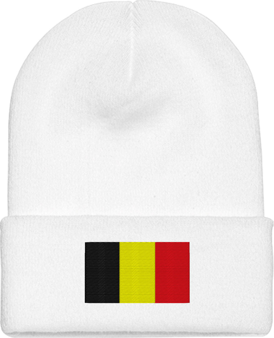 Belgium Flag Knit Beanie