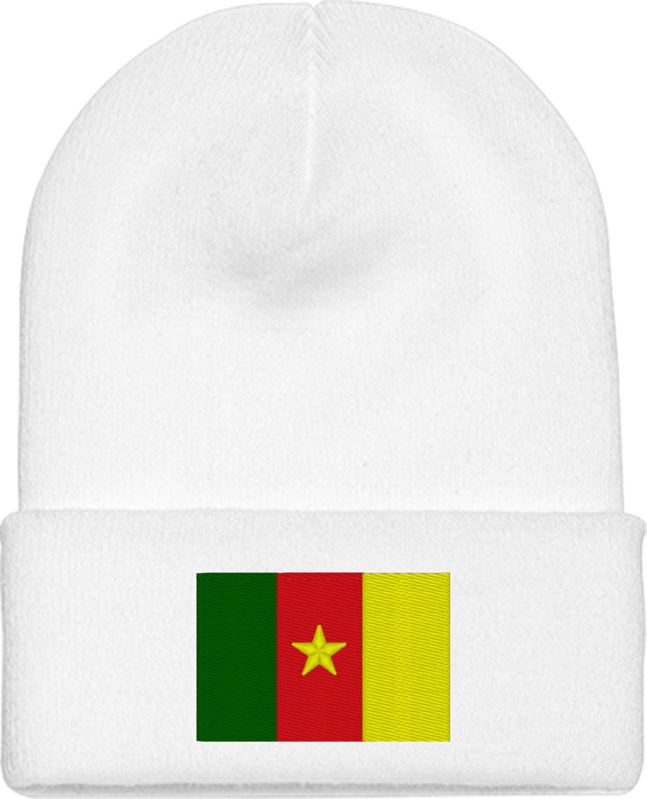 Cameroon Flag Knit Beanie