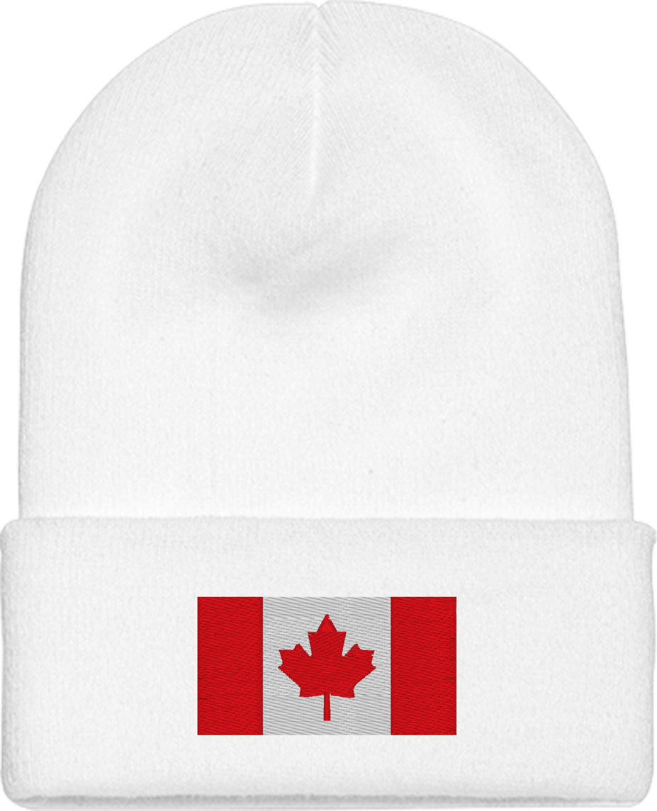 Canada Flag Knit Beanie