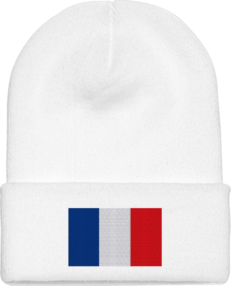 France Flag Knit Beanie