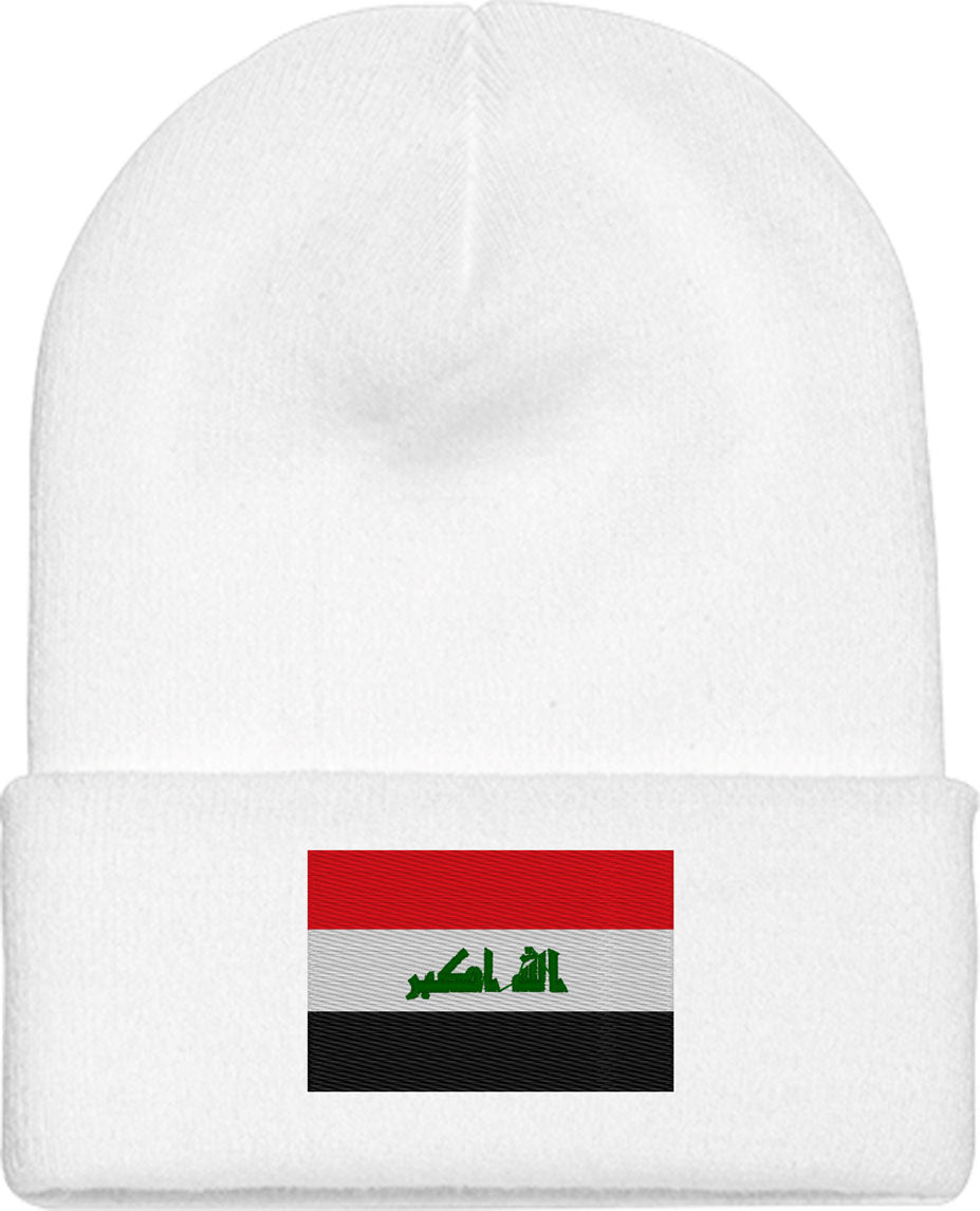 Iraq Flag Knit Beanie