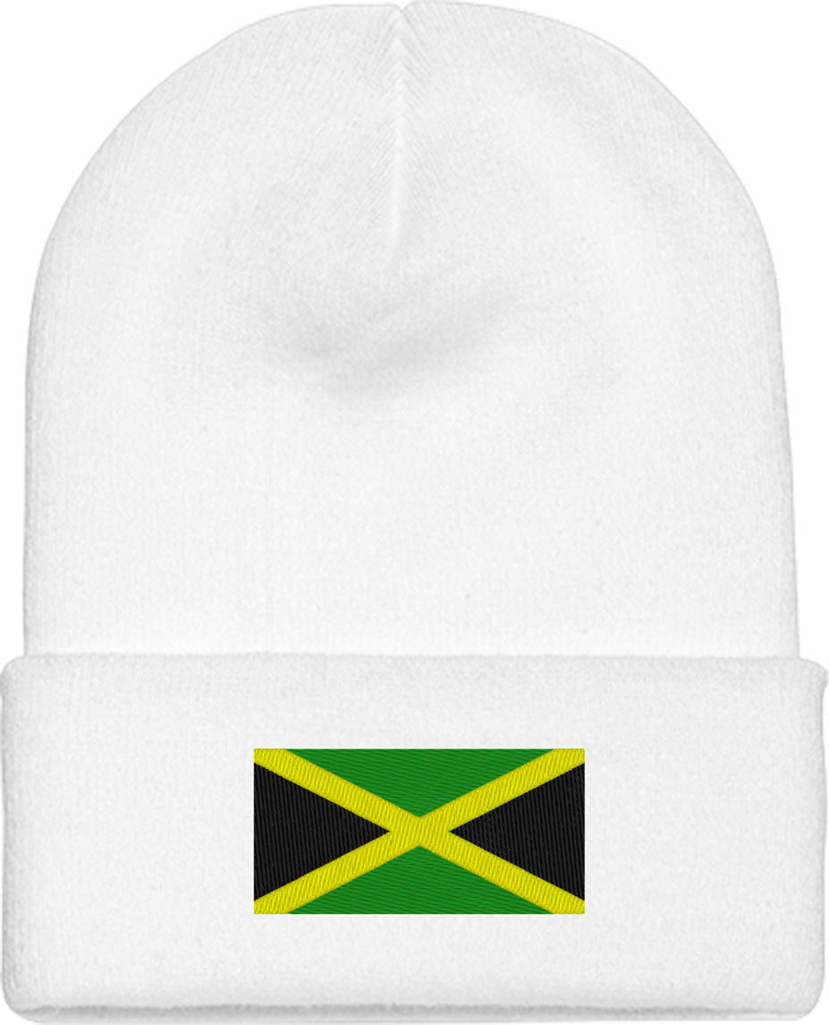 Jamaica Flag Knit Beanie