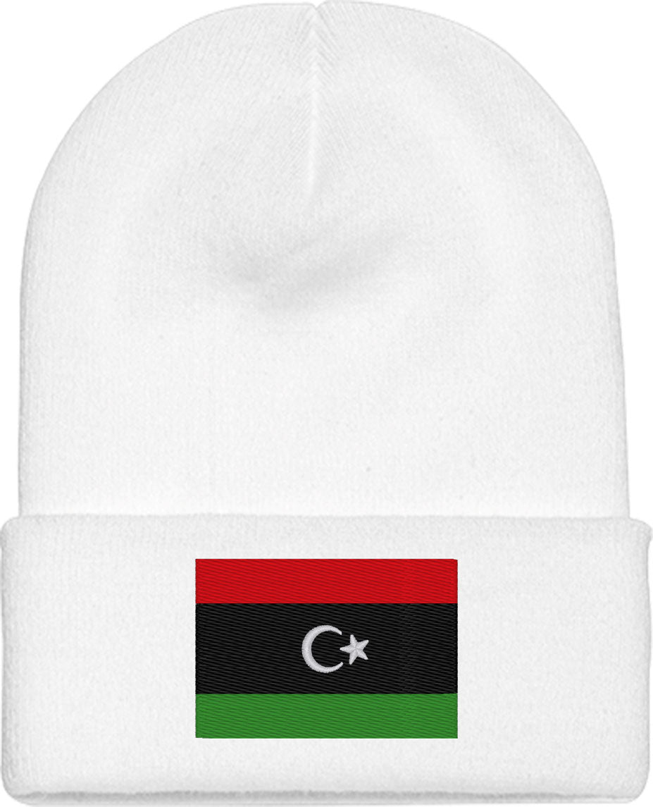Libya Flag Knit Beanie