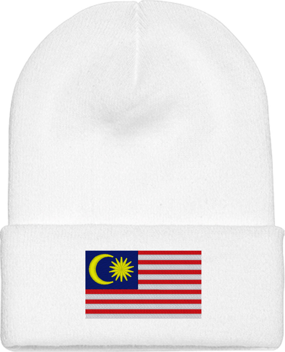 Malaysia Flag Knit Beanie