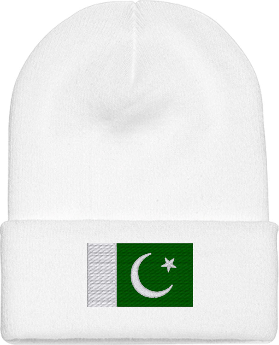 Pakistan Flag Knit Beanie