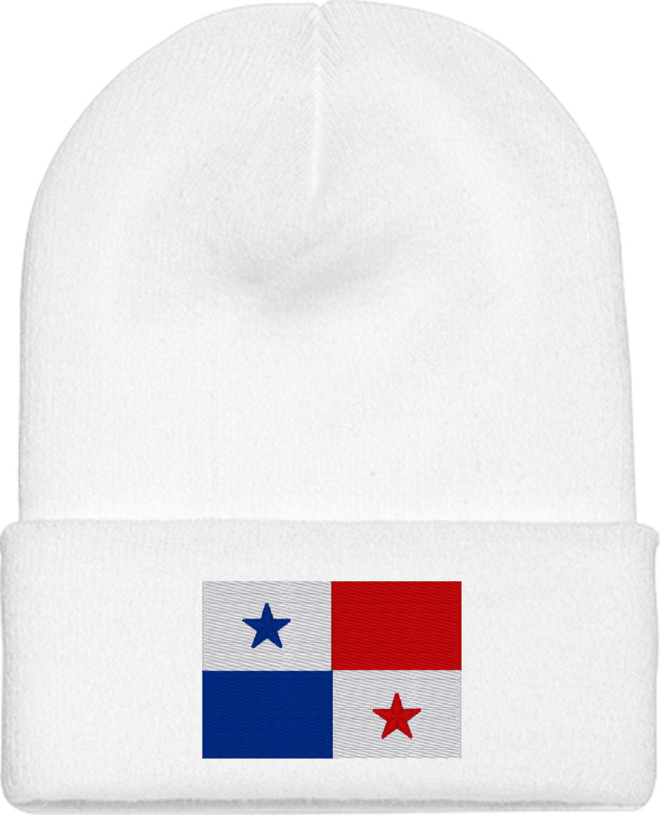 Panama Flag Knit Beanie