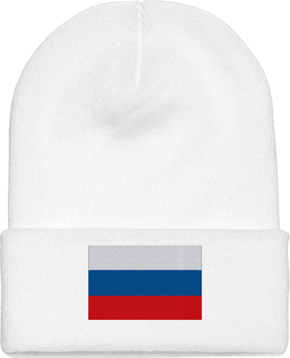 Russia Flag Knit Beanie