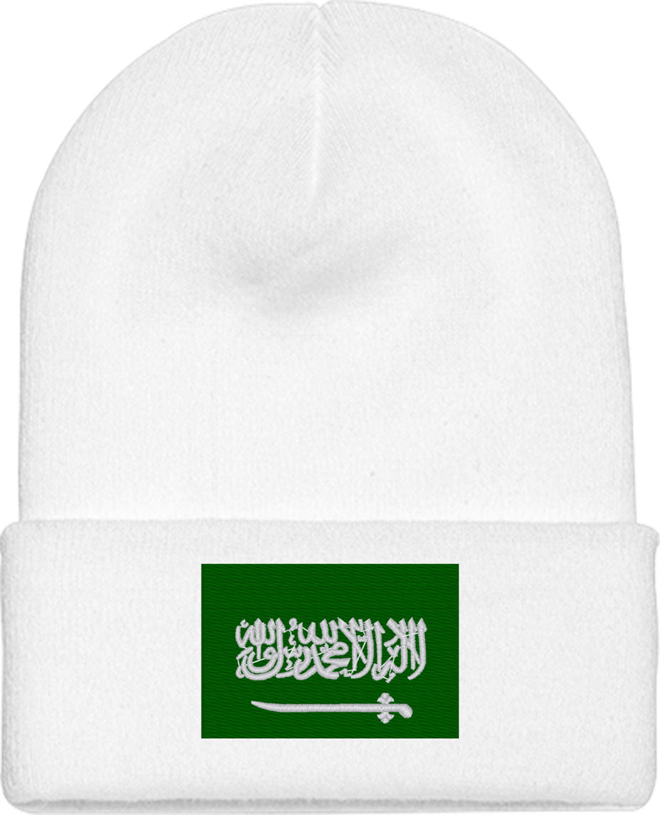 Saudi Arabia Flag Knit Beanie
