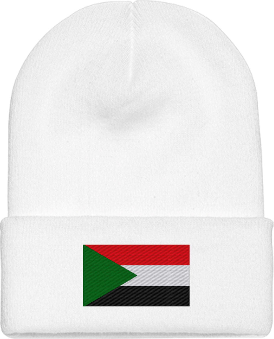 Sudan Flag Knit Beanie