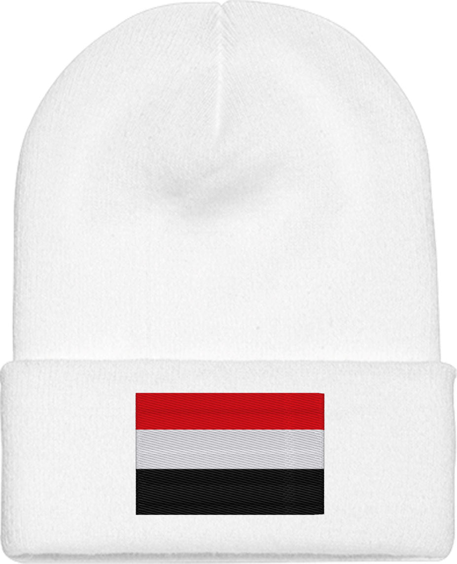 Yemen Flag Knit Beanie