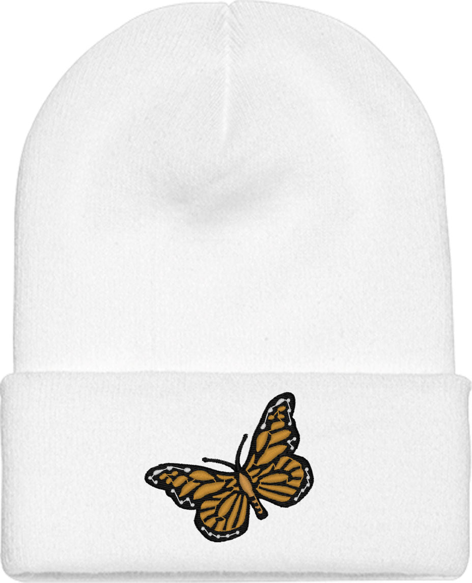 Butterfly Knit Beanie