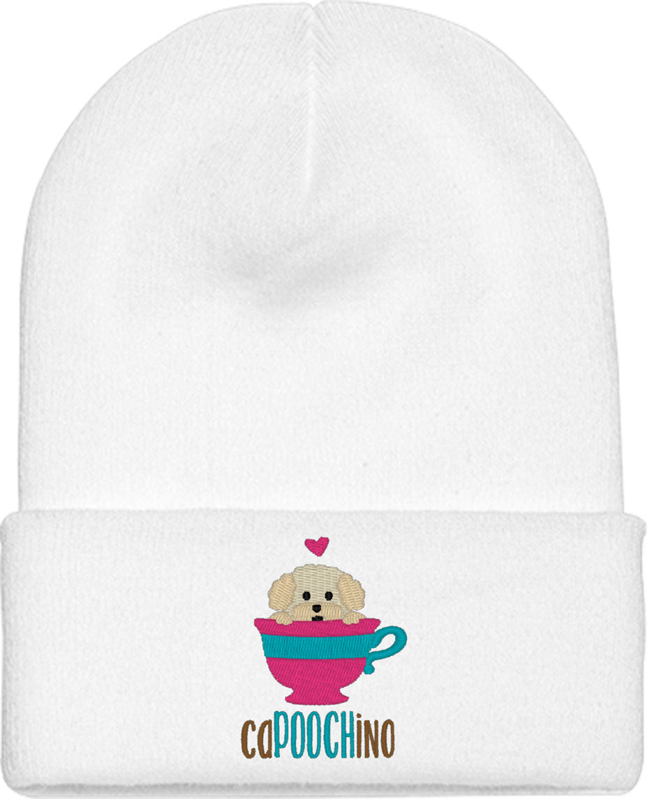 Capoochino Cute Dog Knit Beanie