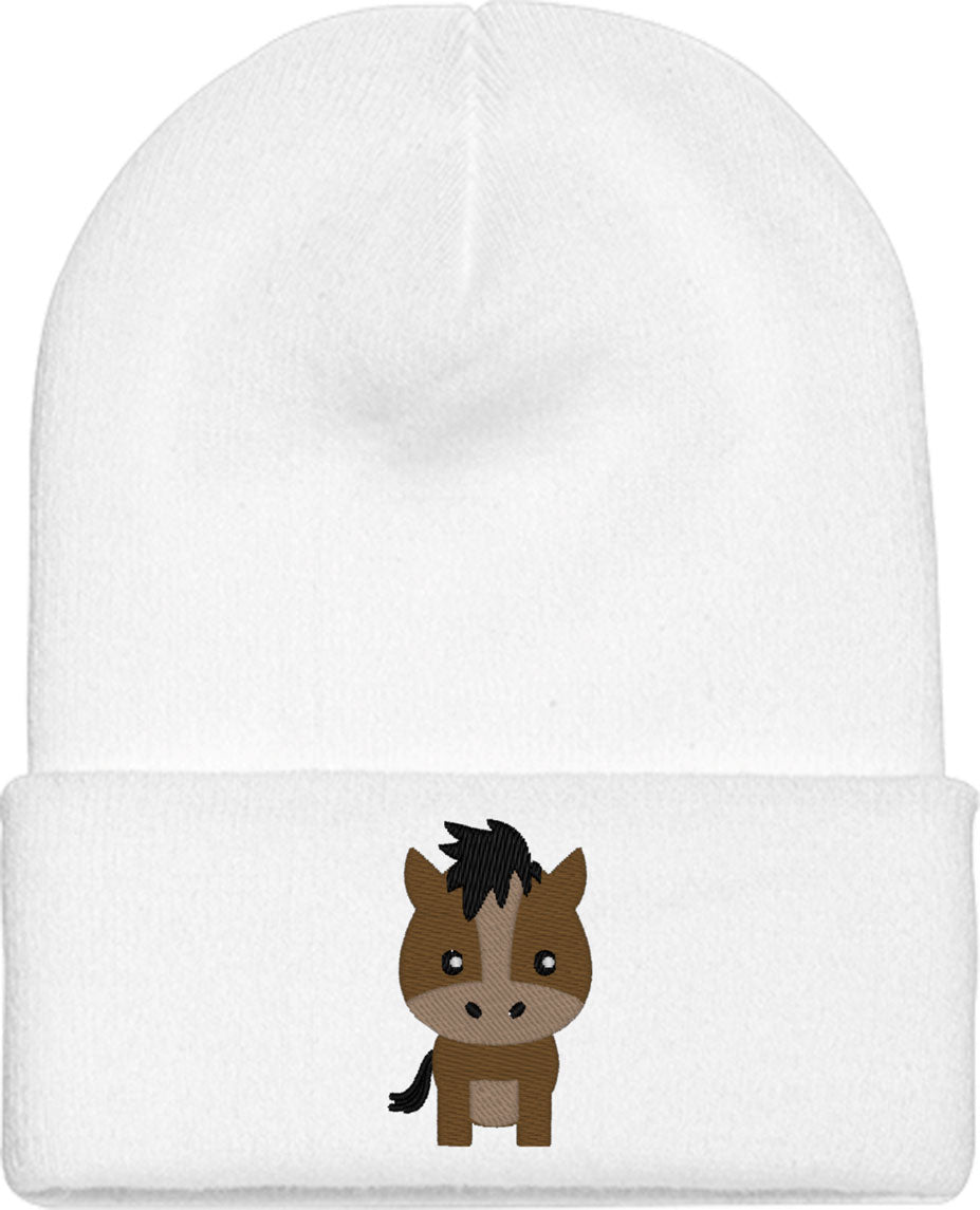 Cute Horse Knit Beanie