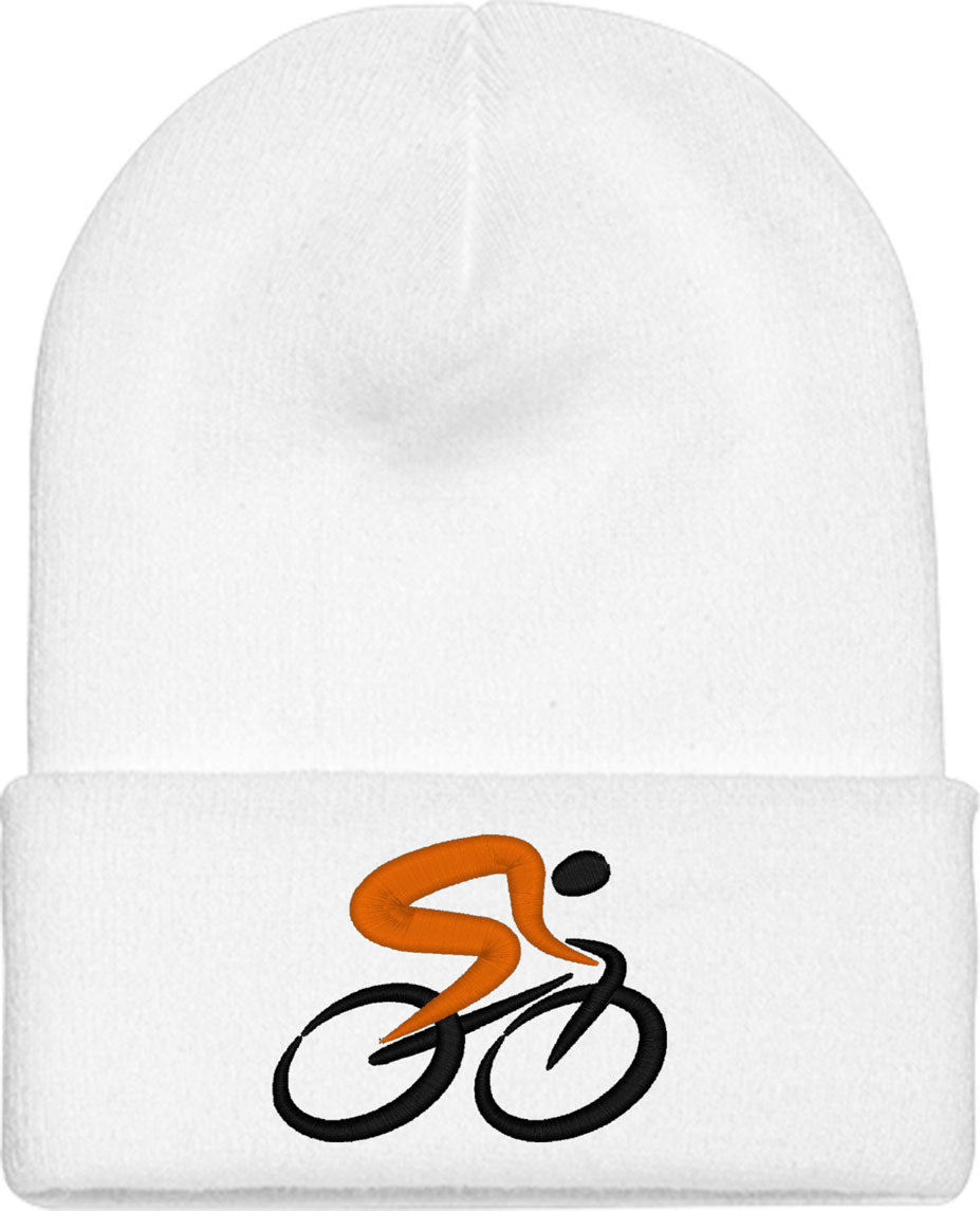 Cyclist Bicycle Biker Cycling Knit Beanie