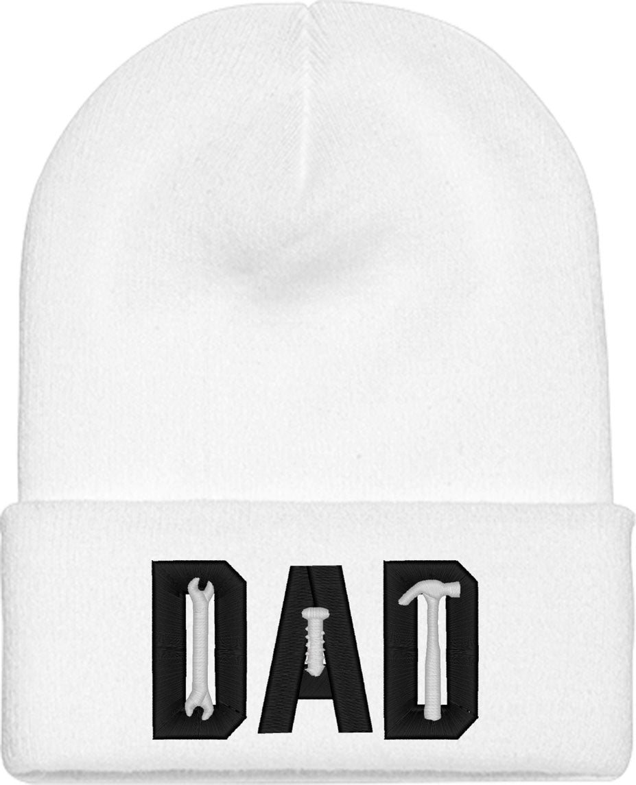 Dad Tools Father's Day Knit Beanie