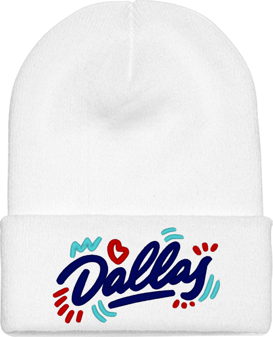 Dallas Texas Knit Beanie