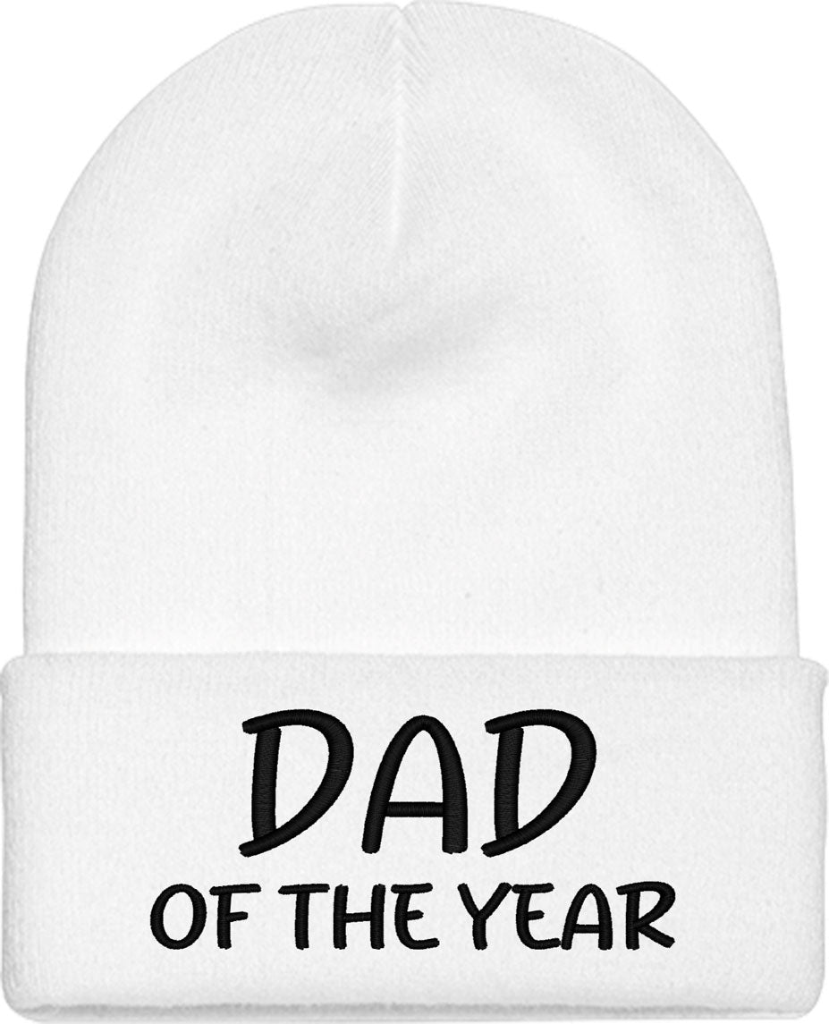 Dad Of The Year Father's Day Knit Beanie