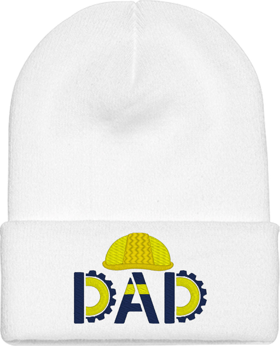 Engineer Dad Father's Day Knit Beanie