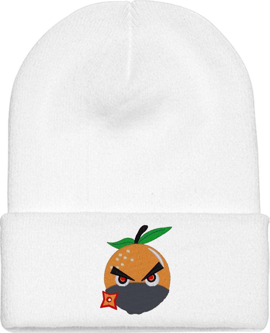 Fruit Ninja Orange Knit Beanie