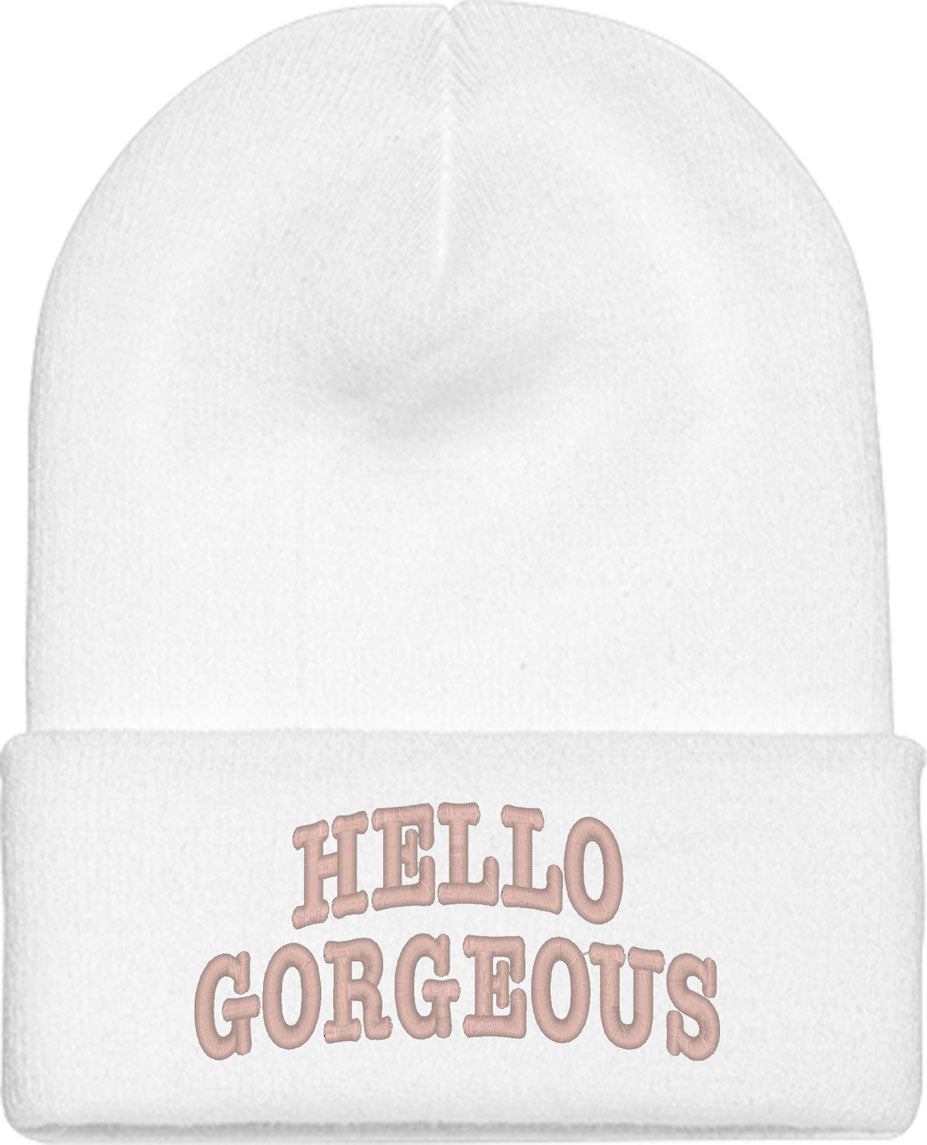 Hello Gorgeous Knit Beanie