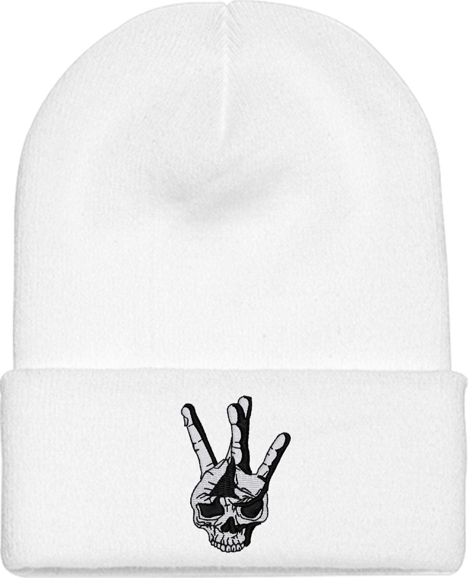 Hip Hop Skull Knit Beanie