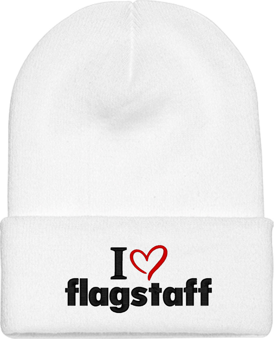 I Love Flagstaff Knit Beanie
