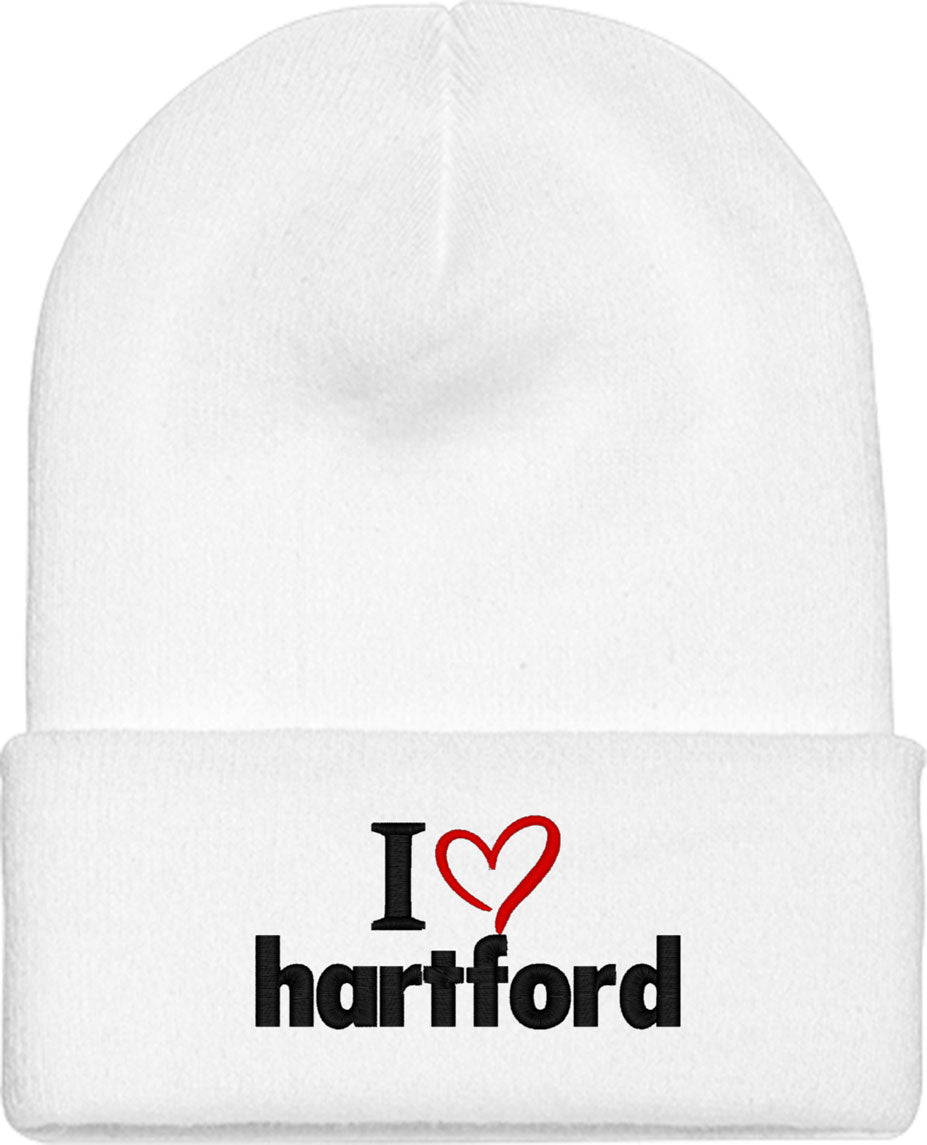 I Love Hartford Knit Beanie
