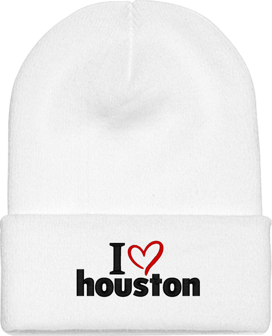 I Love Houston Knit Beanie
