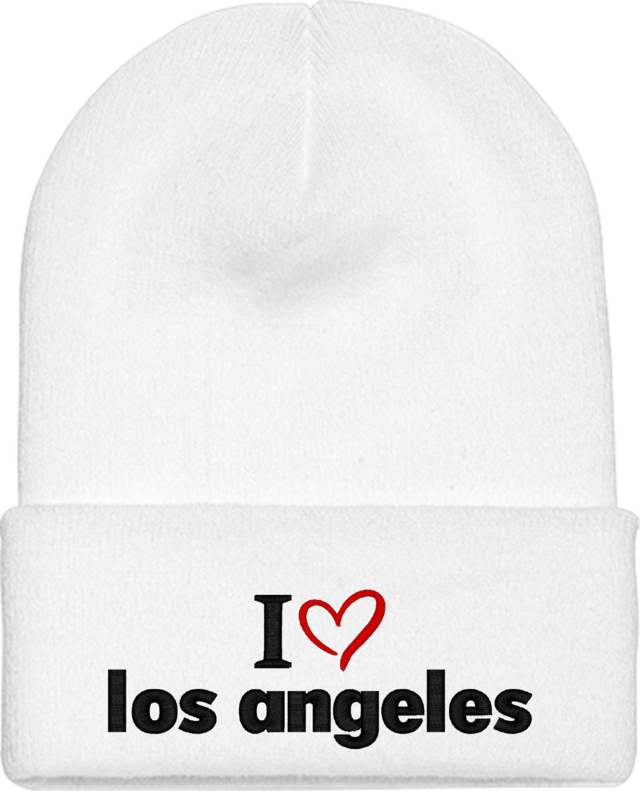 I Love Los Angeles Knit Beanie
