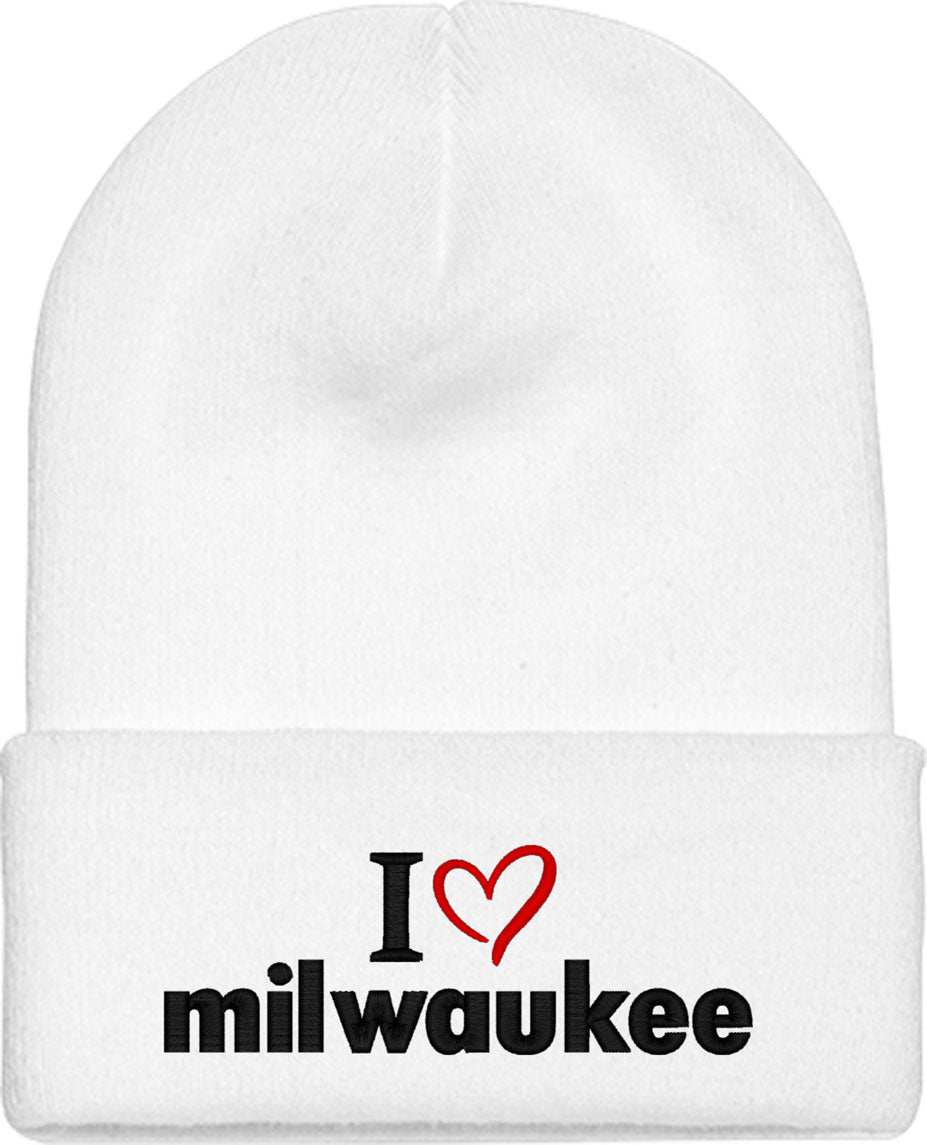 I Love Milwaukee Knit Beanie