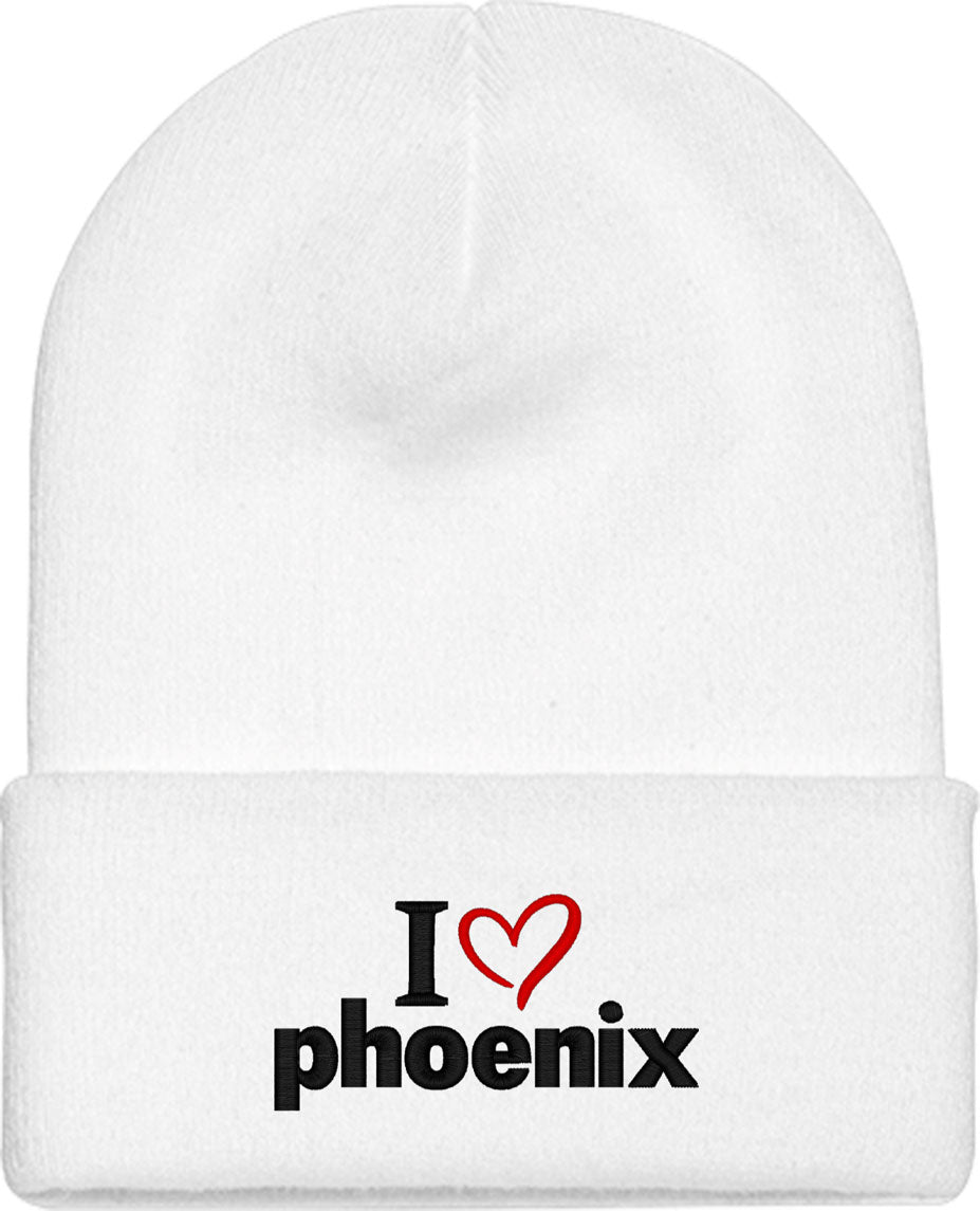 I Love Phoenix Knit Beanie