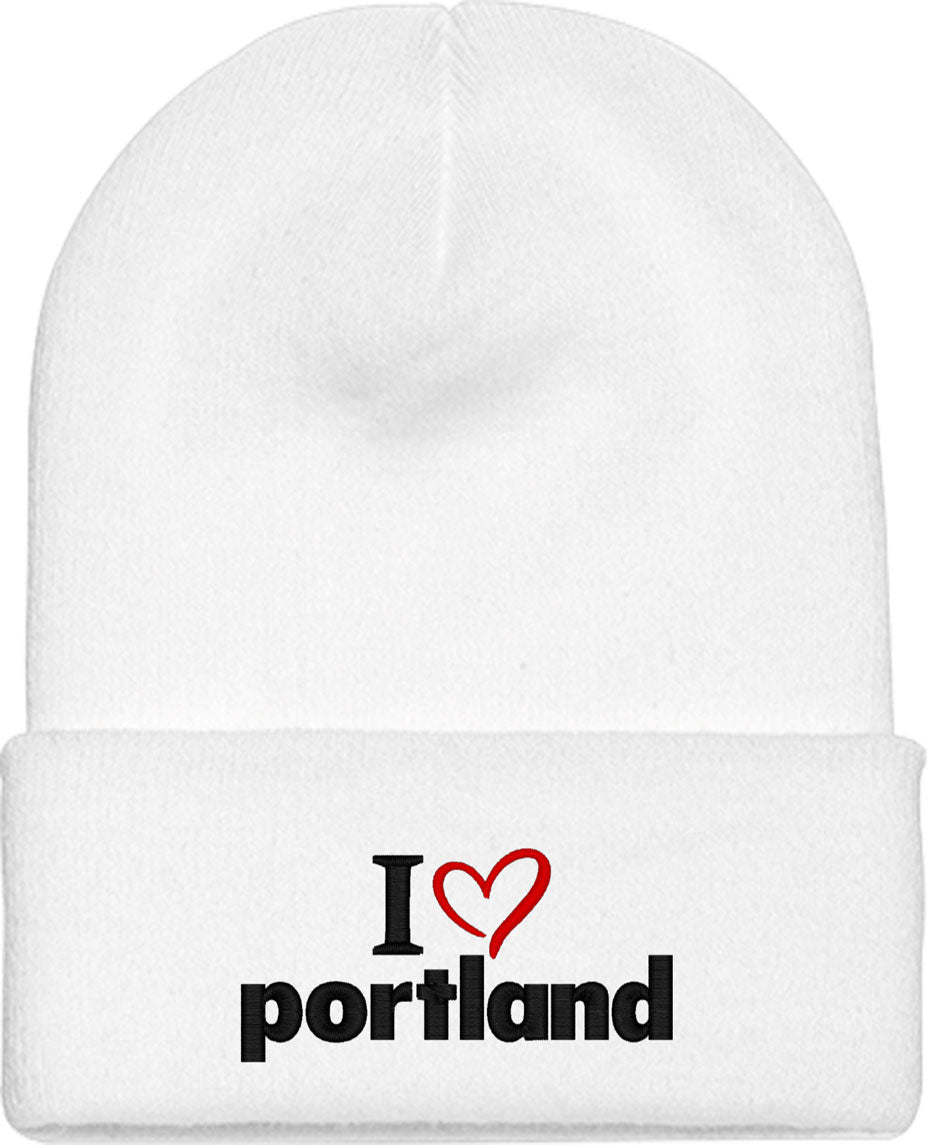 I Love Portland Knit Beanie
