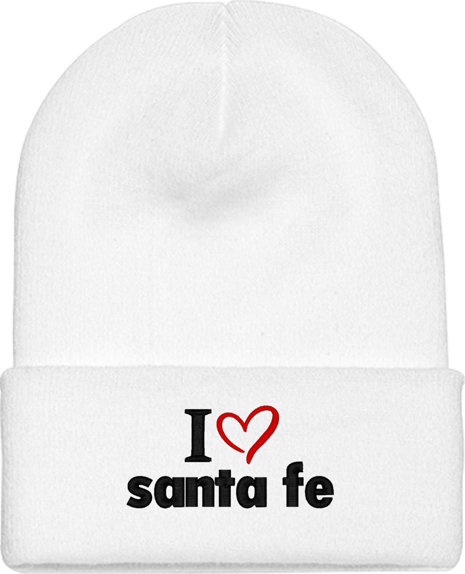 I Love Santa Fe Knit Beanie