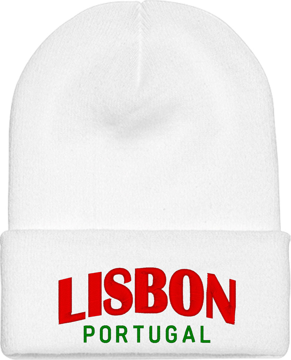 Lisbon Portugal Knit Beanie