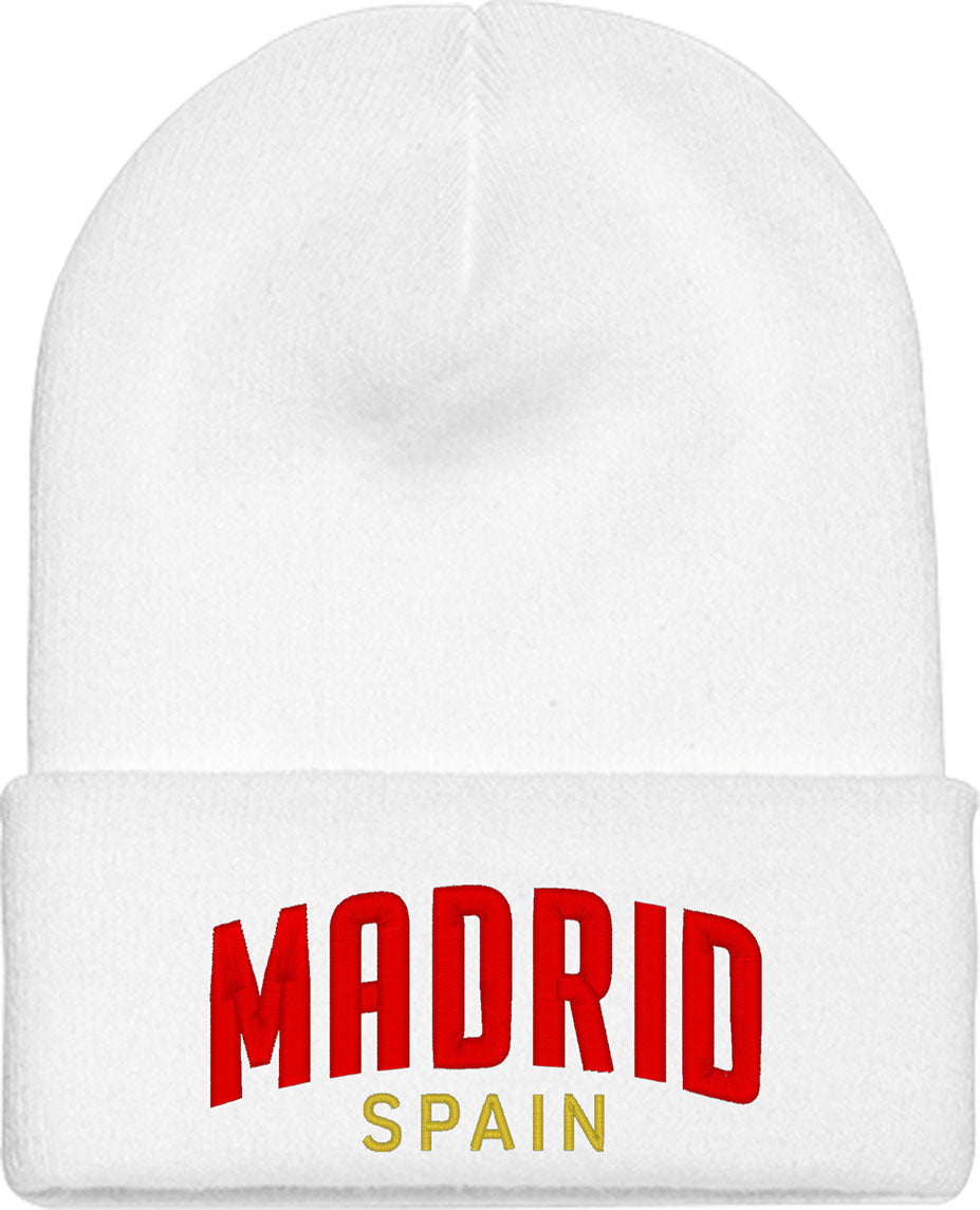 Madrid France Knit Beanie
