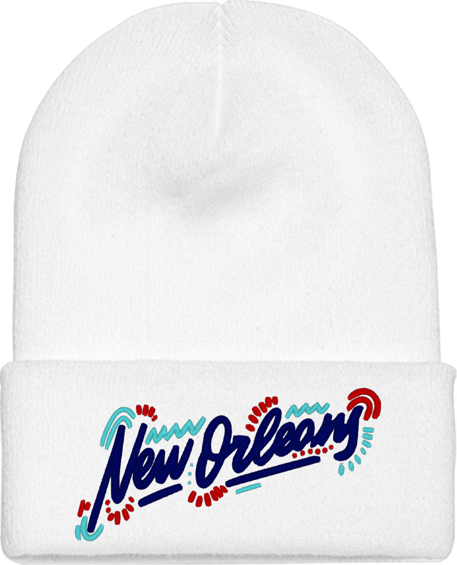 New Orleans Louisiana Knit Beanie