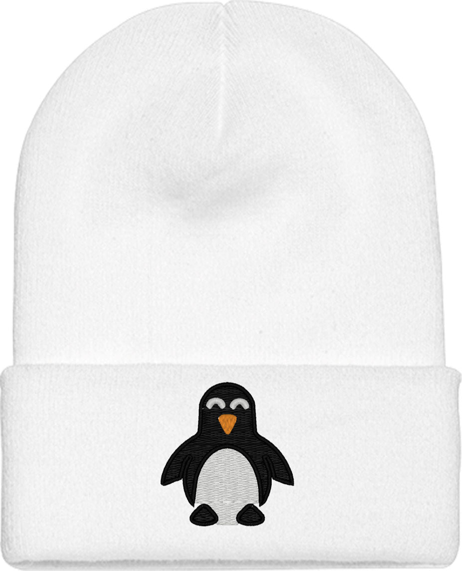 Cute Penguin Knit Beanie