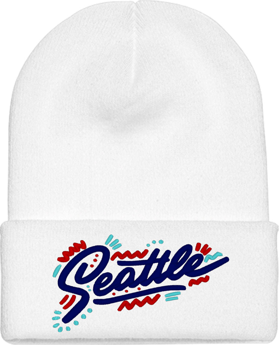 Seattle Washington Knit Beanie