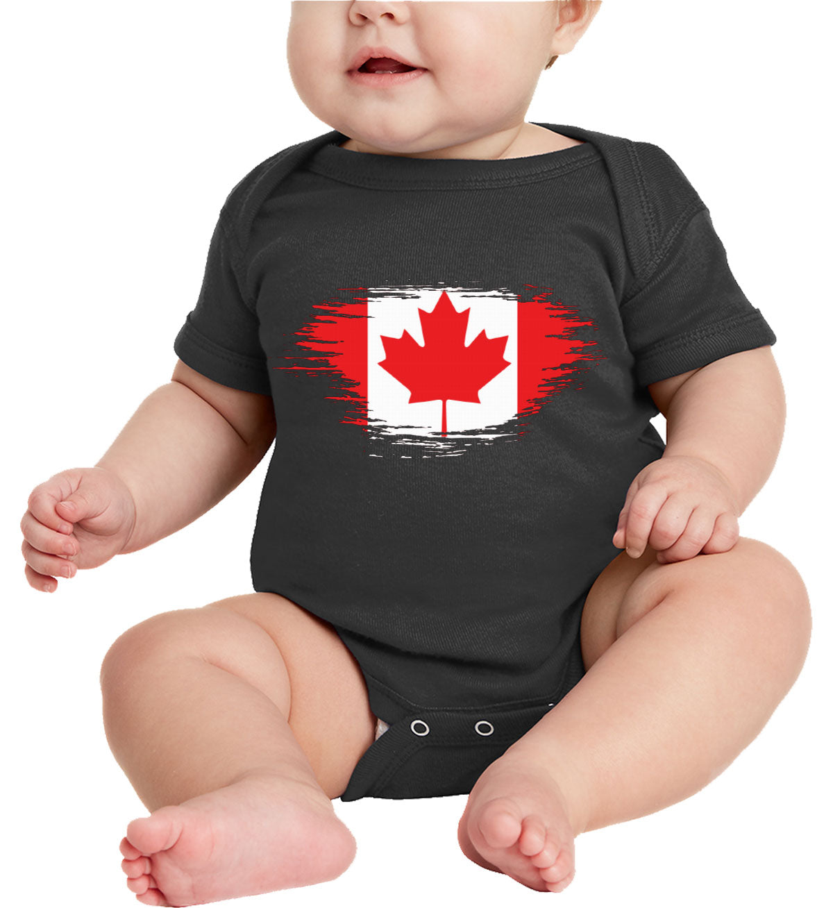 Canada Flag Baby Onesie