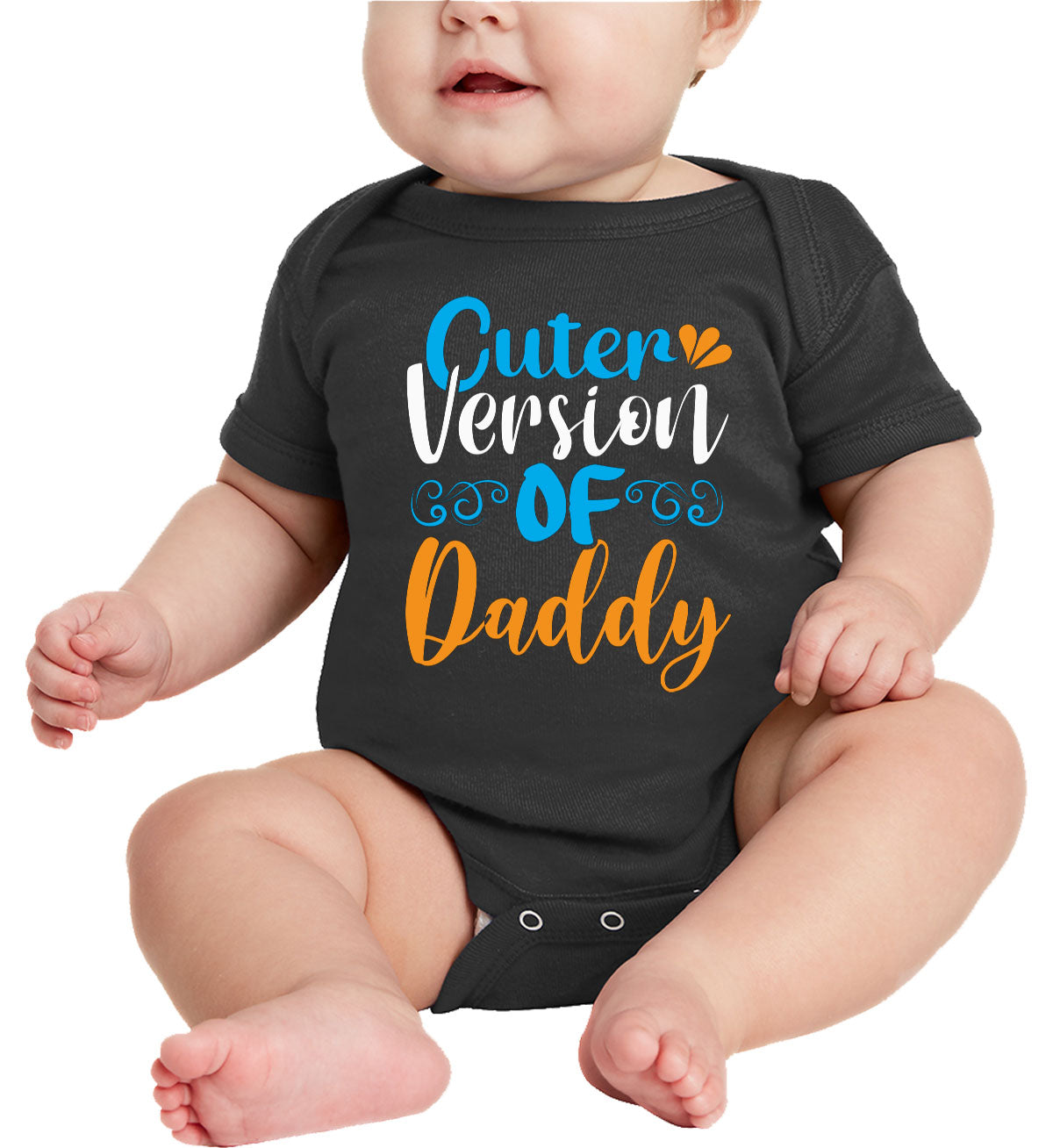 Cuter Version Of Daddy Father's Day Baby Onesie